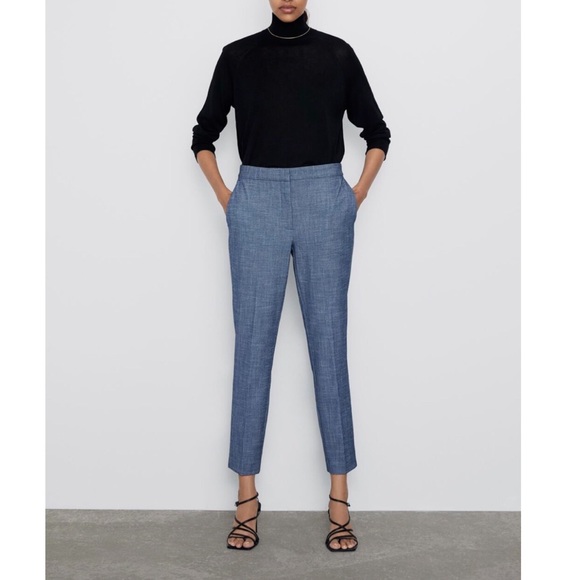 Zara Pants - ZARA Pants With Elastic Waistband L